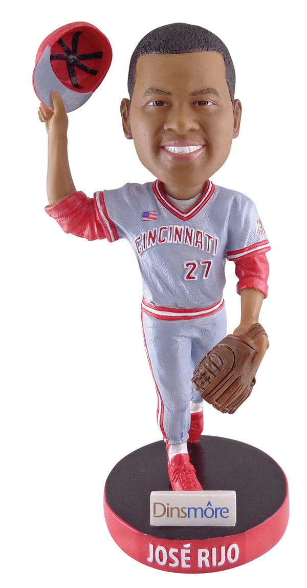 Elly De La Cruz Cincinnati Reds Stolen Base Counter Bobblehead